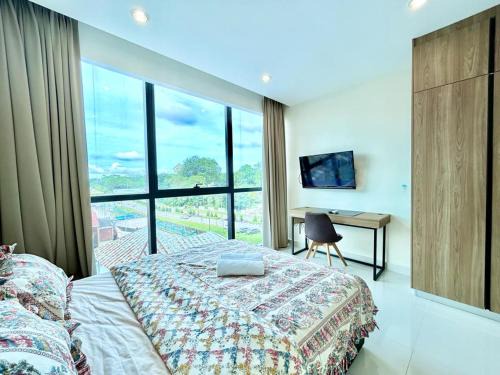Batu Lintang Apartment | Jeff & Ricky Homestay 94@ Kozi Square Kuching