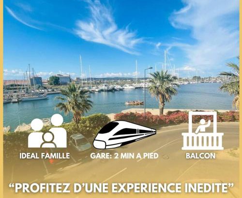 Sete Apartment | Joli T3 Climatisé proche gare