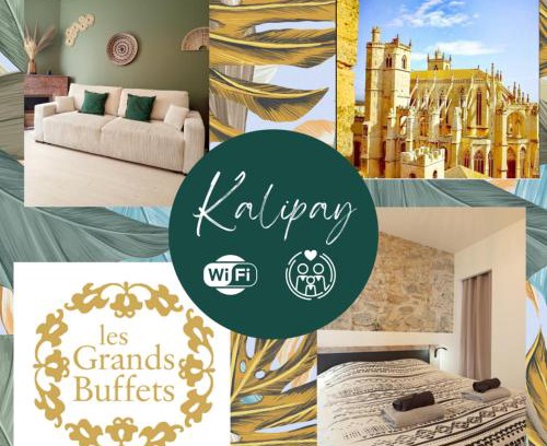 Le Bourg Apartment | Kalipay - 7 min à pied des Grands Buffets