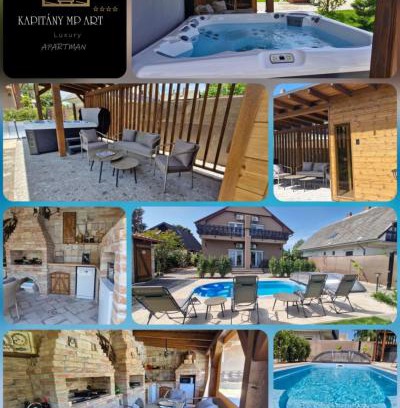 Balatonboglar Apartment | Kapitány MP Art Luxury Apartman