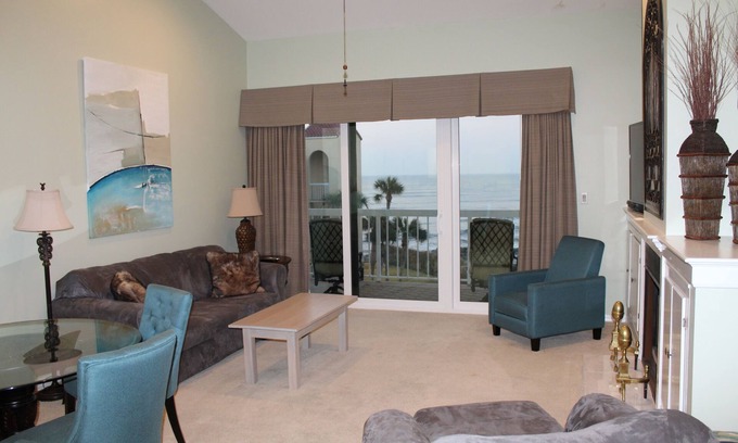 Saint Simons Island Condo | King and Prince Oceanfront Beach Villa