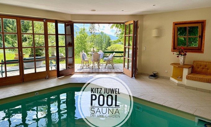 Sankt Johann in Tirol Ski Chalet | KitzDiamant with Pool & Sauna by Belle-Stay