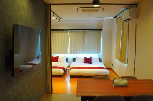 Hiroshima City Centre Apartment | Kototoki-Ren-302 Standard Twin room