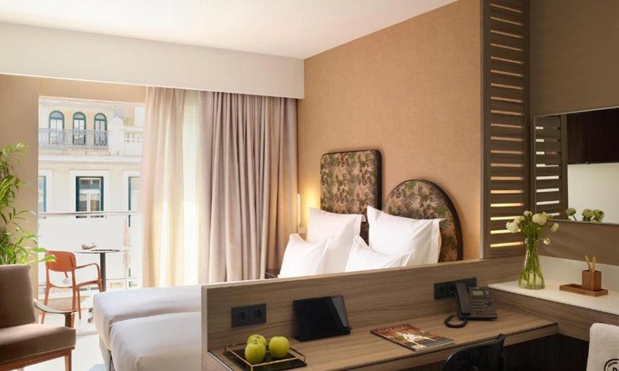 Omonia Hotel | Kubic House Hotel Double Urban Room