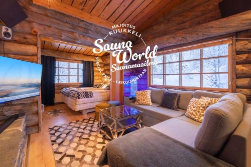 Saariselka Apartment | Kuukkeli Log Houses Teerenpesä - Superior Suite A49