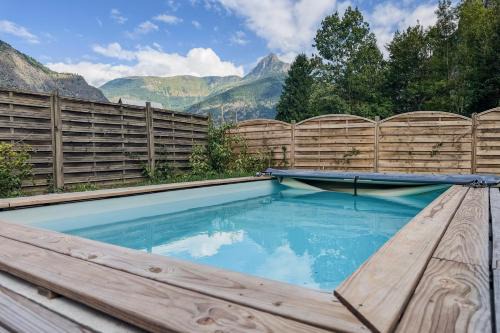 Le Bourg-d'Oisans Ski Chalet | L'étoile des Glaciers - Jacuzzi - Piscine - Hammam - ALPES HUEZ