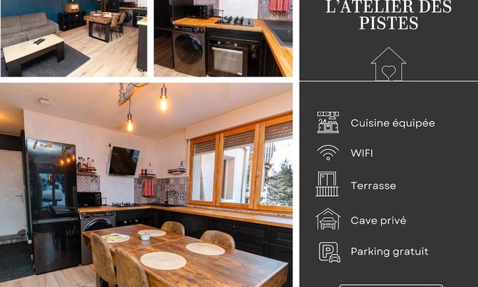 Metabief Apartment | L'Atelier des Pistes à Métabief