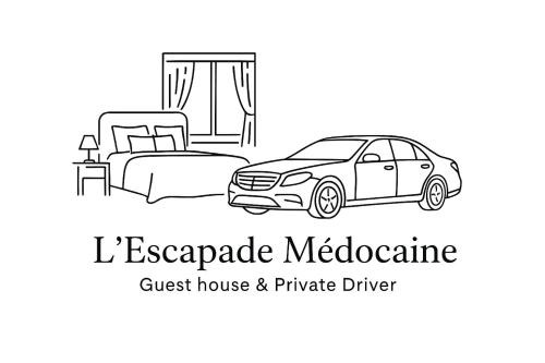 Le Taillan-Medoc House | L Escapade Médocaine Guest Room with Private Driver