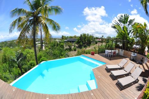 Le Gosier Apartment | L'Hacienda - Vue Mer et piscine privée