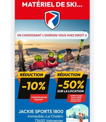 Valmeinier Apartment | L'Ourson skis aux pieds