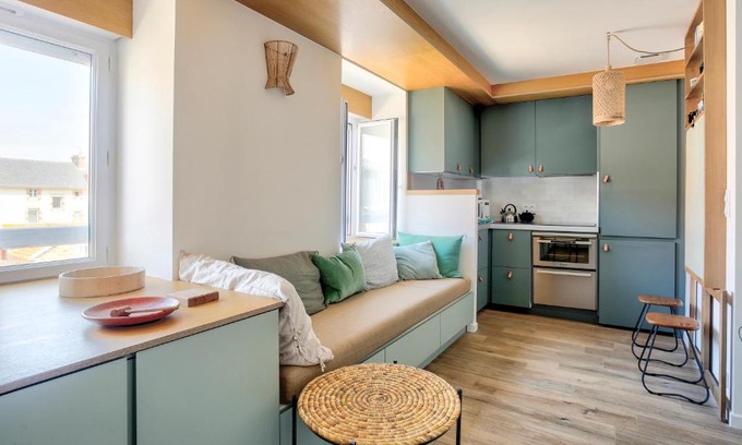 Pleneuf-Val-Andre Apartment | La Florette - Studio vue mer