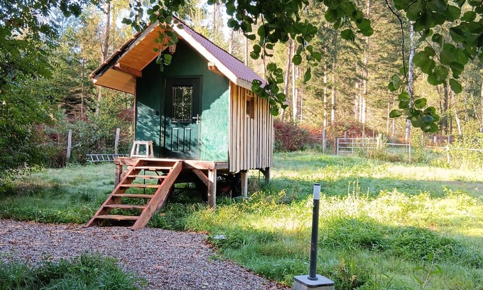 Reipertswiller Cabin | La Mardelle et sa Roulotte Attenante, Dans un Environnement Forestier