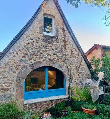 Corn House | La Terrasse Bleue, havre de paix avec vue sur le Célé, à 15 min de Figeac