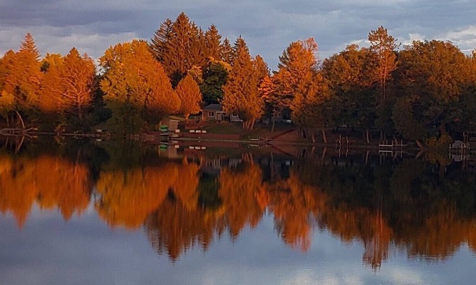 Ogemaw County Cottage | Lake Front on Little Clear Lake- Comfort Resort