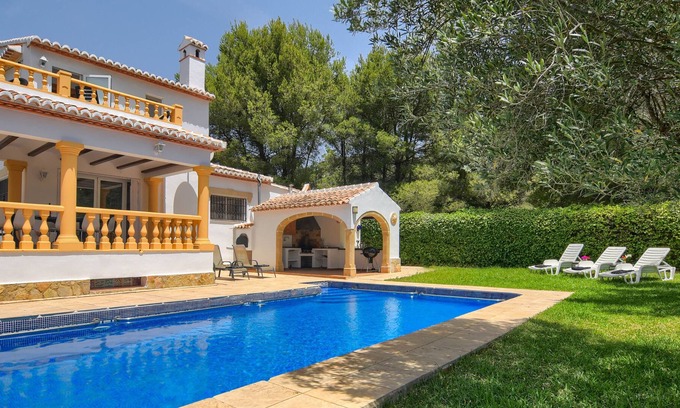 El Rafalet Villa | Large and cheerful villa with private pool in Javea, Costa Blanca, Spain for 10 persons