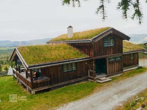 Nes House | Large cabin at Nesfjellet with lovely view, inddor Jacuzzi & sauna