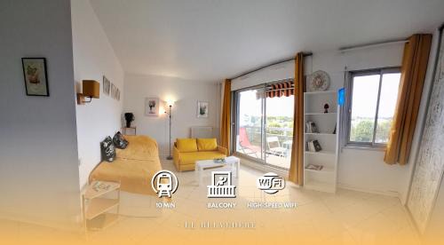 Domaine du Bois Apartment | Le Belvédère - Studio Lumineux - Vue & Terrasse