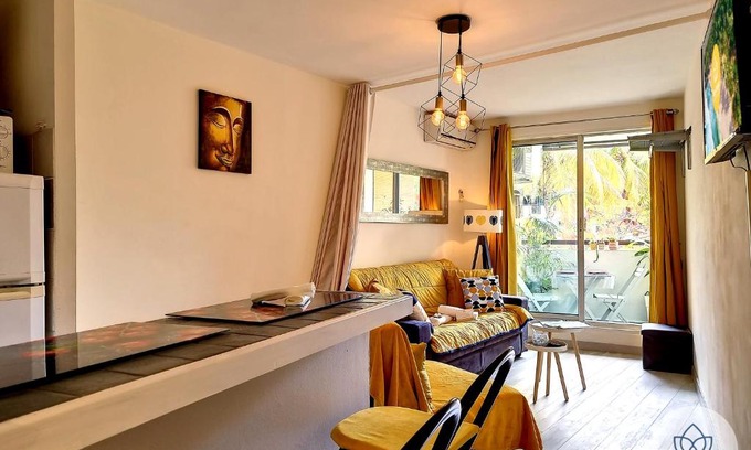 Boucan Canot Apartment | Le Bissap - 5min de la plage de Boucan Canot - 26m2 - Saint-Gilles