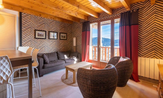 Les Angles Apartment | Le Caribou - Appt 3 chambres proche pistes