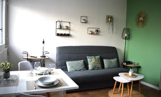 Courseulles-sur-Mer Apartment | Le Cocon de Nacre - à 300m de la plage - wifi