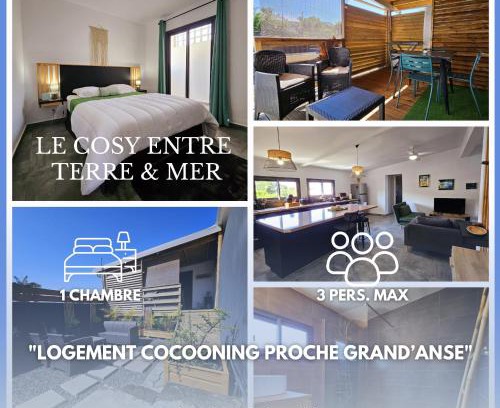 Petite-Ile House | Le Cosy entre Terre & Mer, proche Grand'Anse