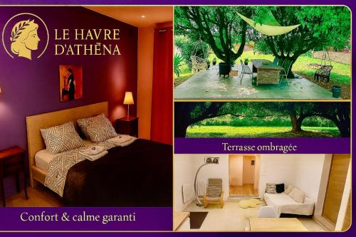 Castelnaudary Apartment | LE HAVRE D'ATHENA - Grand appart, jardin privé, abri vélos & accès rapide A61