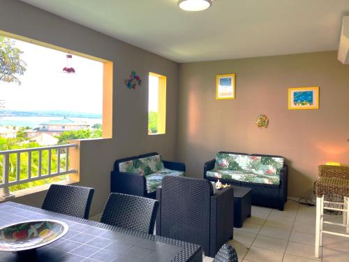 Trois-Ilets Apartment | Le Voyageur - 1ch - 4p - vue mer - Anse Mitan