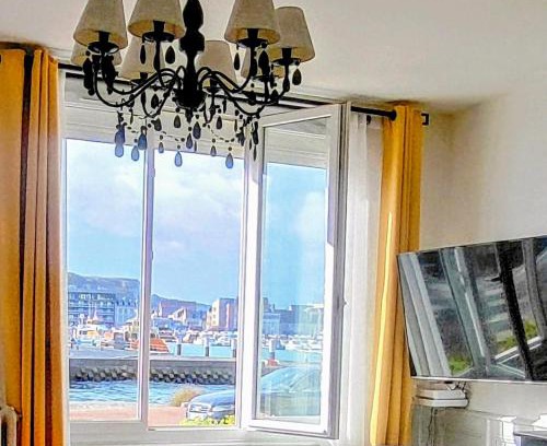 Fecamp Apartment | LE WELCOME vue port appartement plain pied