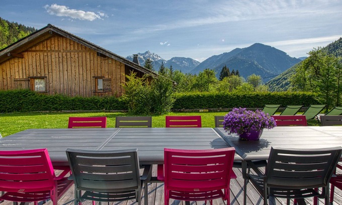 Saint-Jean-dʼAulps Ski Chalet | Les diablotins, modern luxury chalet - 14/16 pers. - Exceptional view