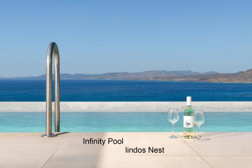 Pefkos Apartment | Lindos Nest&Private Heated pools