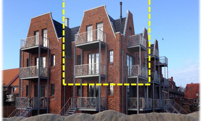 Wangerooge Apartment | Loft 270° im Kapitänshaus Wangerooge