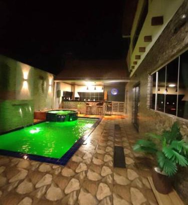 Alto Paraiso de Goias House | Lofts Toca das Corujas - Piscina e jacuzzi com aquecimento solar