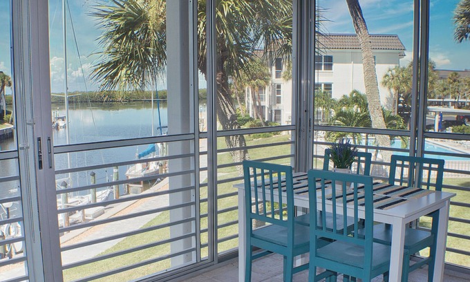 Longboat Key Condo | Longboat Harbour Bay Front 2 BR/2 BA by FVC