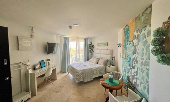Oranjestad-West Apartment | Lovely New Studio In Luxury Condo(Oasis), Eagle View & Wi-fi Free