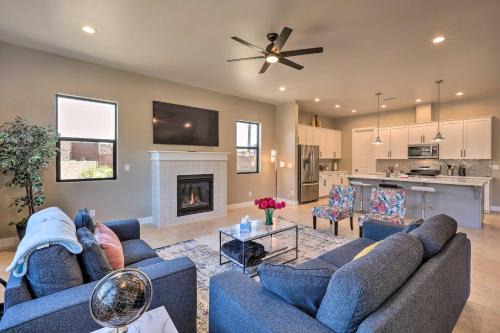 Flagstaff House | Luxe Home with Furnished Patio Less Than 3 Mi to NAU!