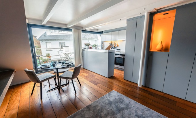 Hollerich Apartment | Luxurious 1BR Apt w Prkg & Jacuzzi Btub