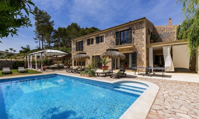 Andraitx Villa | Luxurious villa with sea views and surrounded by nature at 10 min from Andratx