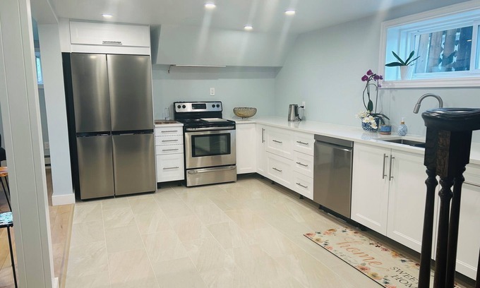 New Tecumseth Apartment | Luxury 2-bed, 1-bath apartment in the heart of Alliston. Walk to downtown!