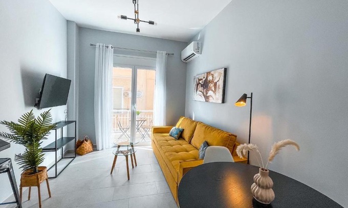 Kinosargous Apartment | Luxury apartment close to metro & Akropolis- Cielo Homes