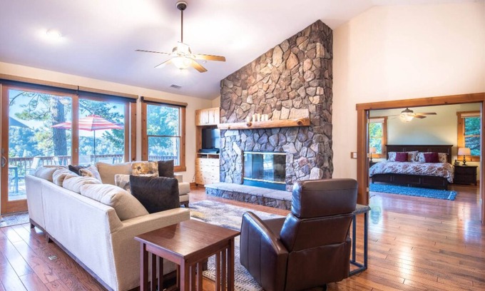 Crestline House | Luxury Home with Lake View; Elevator, ADA compliant. 30 day min