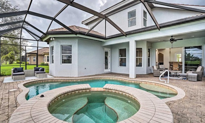 Naples House | Luxury Naples Home with Private Pool and Hot Tub!