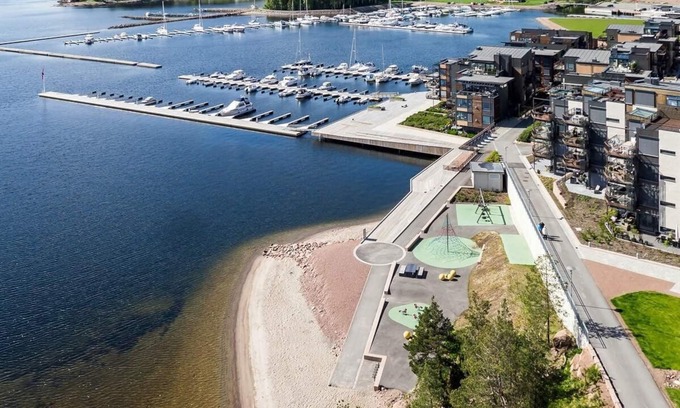 Sande Apartment | Luxury penthouse with magnificent bay view by the Oslofjord