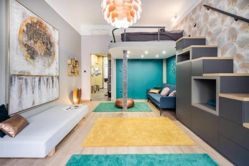 Inner City Budapest Apartment | Luxury Pilvax Studio