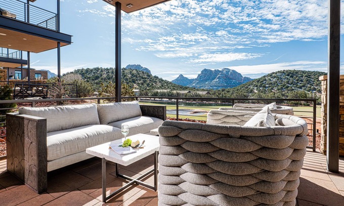 West Sedona House | Luxury Townhome- Private Hot Tub, Exclusive Golf Community! Sedona Seven Canyons Peaceful Spirit 133