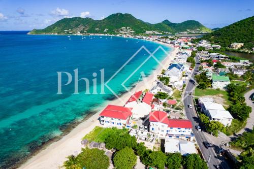 Grand Case Apartment | Magnifique 3 pièces à Gd Case Les pieds dans l'eau
