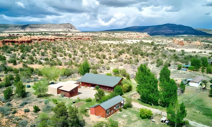 Cortez House | Main House with Private Gate to Canyons of the Ancients Near Mesa Verde NP