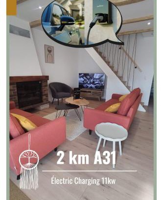 Rolampont Villa | Maison avec borne de recharge N2
