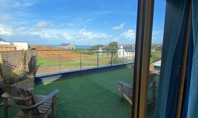 Tredrez-Locquemeau House | Maison Bois vue mer