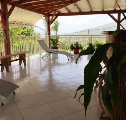 Vieux-Habitants House | Maison de charme avec vue sur mer et montagne à Vieux-Habitants