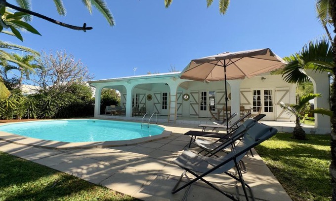 L'Ermitage-les-Bains House | Maldives - Villa avec piscine en plein cœur de L Hermitage
